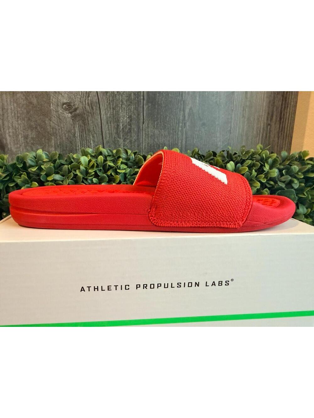 APL Women's BL Techloom Red White Slides EU 36 US 6